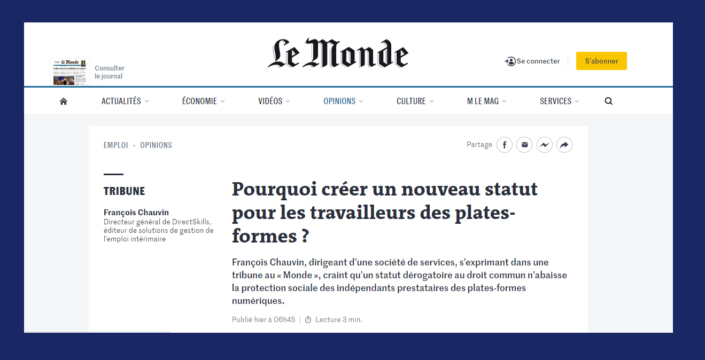DS dans LEMONDE