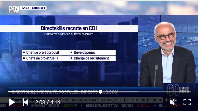 directskills recrute BFM BUSINESS MIGNATURE